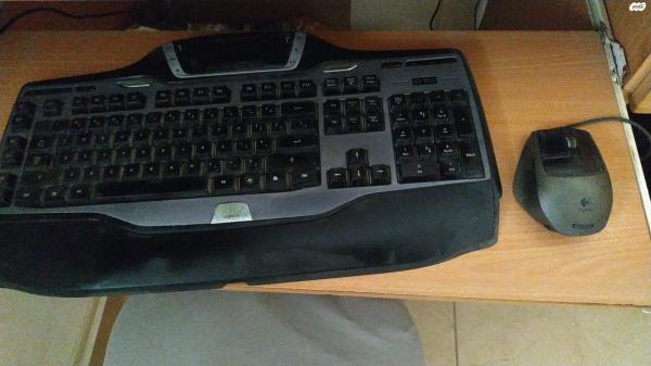 מקלדת Logitech+ עכבר Logitech +