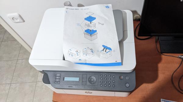 מדפסת סורק לייזר HP MFP