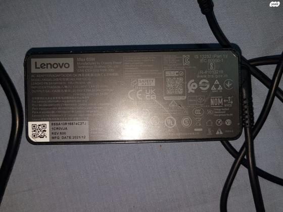 מטען lenovo 65w type c