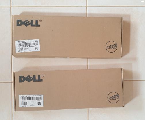 שתי מקלדות Dell KB212 Bחדשות