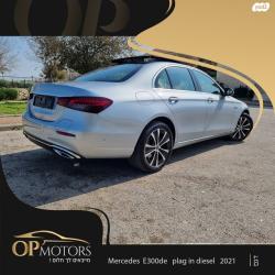 מרצדס E-Class E300DE Edition הייבריד דיזל אוט' 2.0 (194 כ''ס) היברידי ח