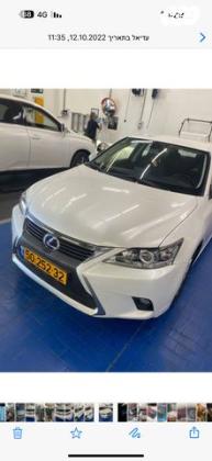 לקסוס CT200H Luxury הייבריד אוט' 1.8 (99 כ"ס) בנזין 2015 למכירה בנתניה