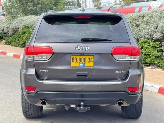 ג'יפ / Jeep גרנד צ'ירוקי 4X4 Limited אוט' 3.6 (282 כ"ס) בנזין 2015 למכירה בנתניה