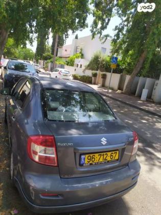 סוזוקי SX4 GLX סדאן אוט' 1.6 (107 כ''ס) בנזין 2008 למכירה בהוד השרון