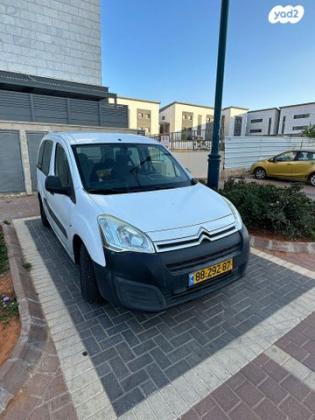 סיטרואן ברלינגו דור 2 (2008-2019) Comfort ידני דיזל 4 דל' 1.6 (75 כ"ס) דיזל 2017 למכירה בתל מונד