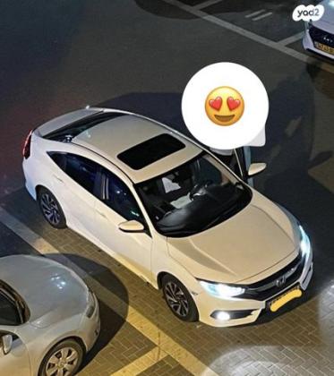 הונדה סיוויק סדאן החדשה Elegance אוט' 1.6 (125 כ"ס) בנזין 2019 למכירה באשקלון