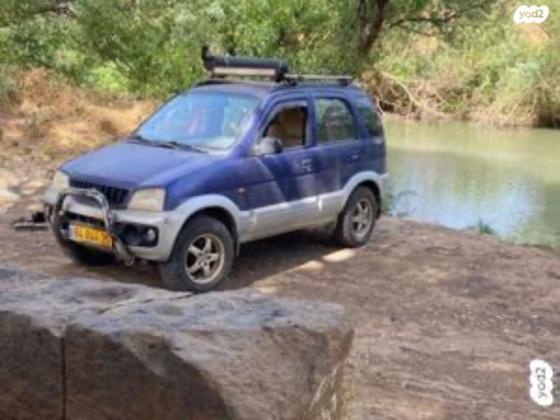 דייהטסו טריוס 4X4 SX אוט' 1.3 (86 כ''ס) בנזין 2002 למכירה ברכסים