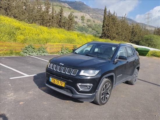 ג'יפ 2019/ Jeep<br /><br />2019 בנזין קומפאס2019 למכירה במג'דל שמס