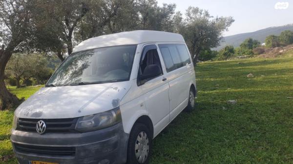 פולקסווגן טרנספורטר מסחרי/נוסעים Kombi קצר ידני דיזל 2-3 מק' 3 דל' 2.0 (102 כ"ס) דיזל 2013 למכירה בנצרת