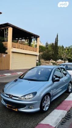 פיג'ו 206 XS ידני 3 דל' 1.6 (110 כ"ס) בנזין 2003 למכירה בקרני שומרון