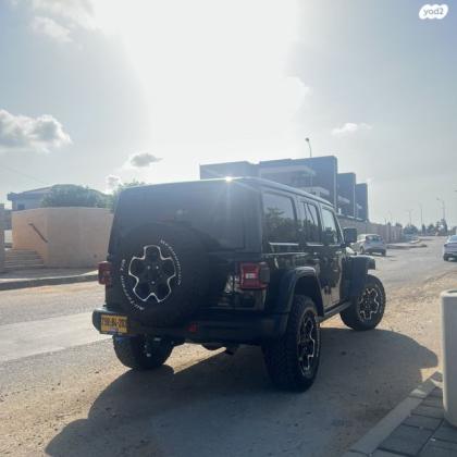 ג'יפ / Jeep רנגלר ארוך 4X4 Unlim Rubicon 4XE אוט' הייב' 2.0 (375 כ''ס) היברידי חשמל / בנזין 2023 למכירה בקרית מלאכי