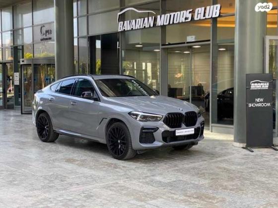 ב.מ.וו X6 4X4 XDRIVE 30D M-Sport אוט' דיזל 3.0 (286 כ''ס) דיזל 2022 למכירה בהרצליה