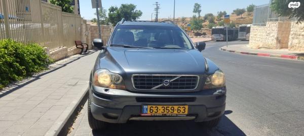 וולוו XC90 4X4 T אוט' 7 מק' 2.5 (210 כ''ס) בנזין 2007 למכירה בירושלים