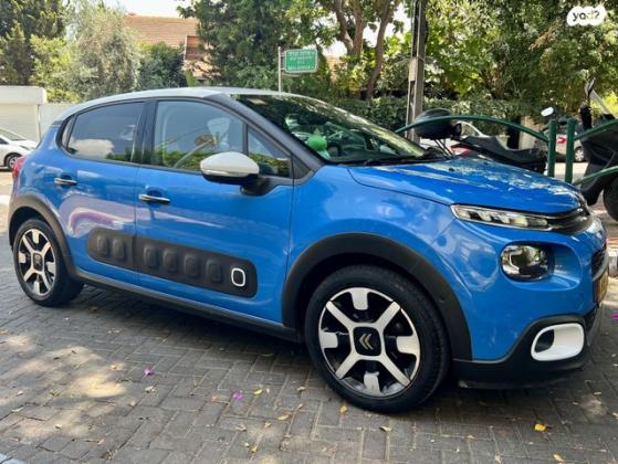 סיטרואן C3 Shine PK אוט' 1.2 (110 כ"ס) בנזין 2019 למכירה בגבעתיים