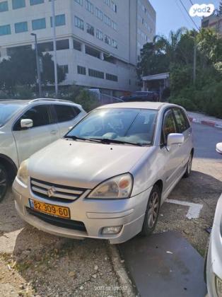 סוזוקי ליאנה GLX הצ'בק אוט' 1.6 (107 כ''ס) בנזין 2007 למכירה ביקנעם עילית