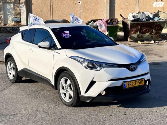 טויוטה C-HR Club הייבריד אוט' 1.8 (98 כ''ס) בנזין 2019 למכירה בבאר שבע