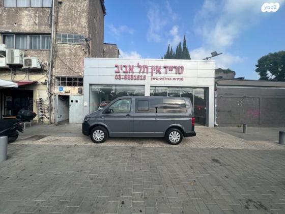 פולקסווגן טרנספורטר מסחרי/נוסעים Delivery Van ארוך ידני דיזל 2.0 (84 כ''ס) דיזל 2016 למכירה בתל אביב יפו