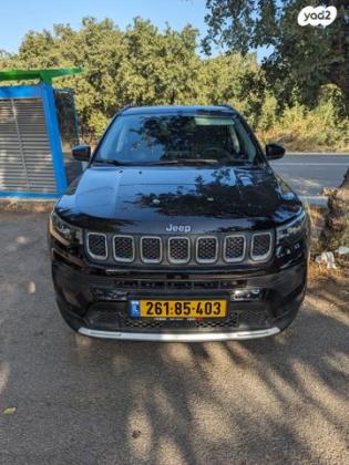 ג'יפ / Jeep קומפאס 4X4 Limited Lux הייבריד אוט' 1.4 (190 כ''ס) היברידי חשמל / בנזין 2022 למכירה בגן השומרון