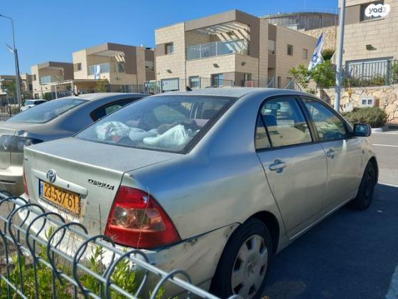 טויוטה קורולה Sun אוט' 1.6 (110 כ''ס) בנזין 2007 למכירה בבני ברק