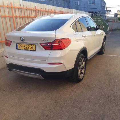 ב.מ.וו X4 4X4 XDRIVE20I Sport אוט' 2.0 (184 כ''ס) בנזין 2017 למכירה בתל אביב יפו