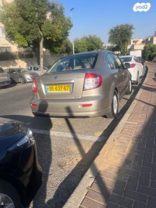 סוזוקי SX4 GLX סדאן אוט' 1.6 (107 כ''ס) בנזין 2008 למכירה בירושלים