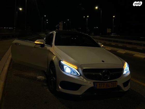 מרצדס C-Class קופה / קבריולט C300 AMG אוט' 2.0 (245 כ"ס) בנזין 2018 למכירה בכרמיאל