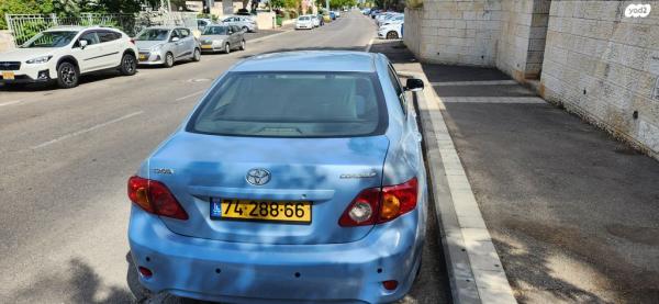 טויוטה קורולה Sun רובוטית 1.6 (124 כ"ס) בנזין 2008 למכירה בחיפה