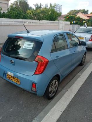 קיה פיקנטו LX אוט' 1.2 (85 כ"ס) בנזין 2015 למכירה בעדי