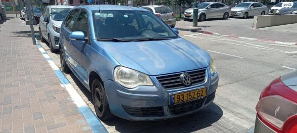 פולקסווגן פולו Comfortline אוט' 1.4 (80 כ''ס) בנזין 2008 למכירה בתל אביב יפו