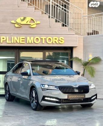 סקודה סופרב (2019 ואילך) 4X4 Sportline אוט' 2.0 (280 כ''ס) בנזין 2022 למכירה בנצרת עילית u002F נוף הגליל