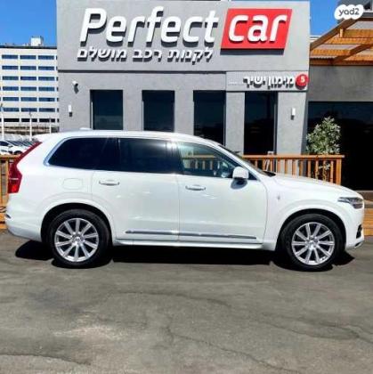 וולוו XC90 4X4 T8 Inscription היבריד אוט' 7 מק' 2.0 (407 כ"ס) היברידי חשמל / בנזין 2017 למכירה בפתח תקווה