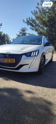 פיג'ו 208 GT אוט' 1.2 (130 כ''ס) בנזין 2021 למכירה בראשון לציון