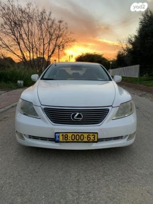 לקסוס LS460 Luxury אוט' 4.6 (381 כ"ס) בנזין 2008 למכירה בניר גלים