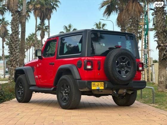 ג'יפ / Jeep רנגלר קצר 4X4 Sport אוט' 2.0 (270 כ''ס) בנזין 2021 למכירה ביבנה