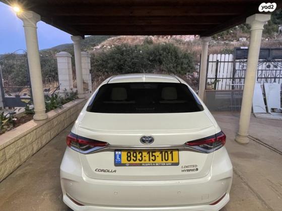 טויוטה קורולה הייבריד Limited סדאן אוט' 1.8 (98 כ''ס) בנזין 2019 למכירה בפקיעין