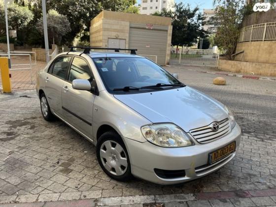 טויוטה קורולה Sun אוט' 1.6 (110 כ''ס) בנזין 2007 למכירה בתל אביב יפו