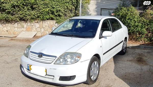 טויוטה קורולה Sun אוט' 1.6 (110 כ''ס) בנזין 2007 למכירה בכפר חב"ד