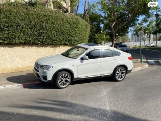 ב.מ.וו X4 4X4 XDRIVE28I Sport אוט' 2.0 (245 כ''ס) בנזין 2015 למכירה בפתח תקווה