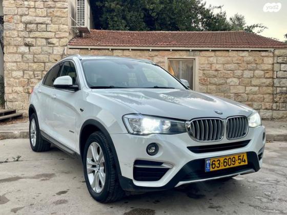 ב.מ.וו X4 4X4 XDRIVE20I Sport אוט' 2.0 (184 כ''ס) בנזין 2014 למכירה בתל אביב יפו