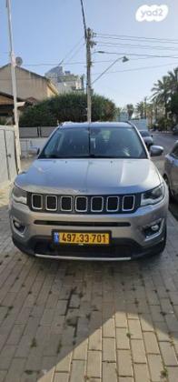 ג'יפ / Jeep קומפאס 4X4 Limited אוט' 1.4 (170 כ''ס) בנזין 2019 למכירה בכפר סבא