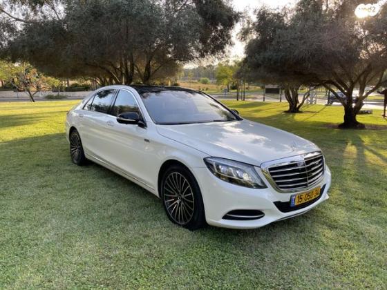 מרצדס S-Class S500 Long Vision אוט' 4.7 (455 כ''ס) בנזין 2015 למכירה בסביון