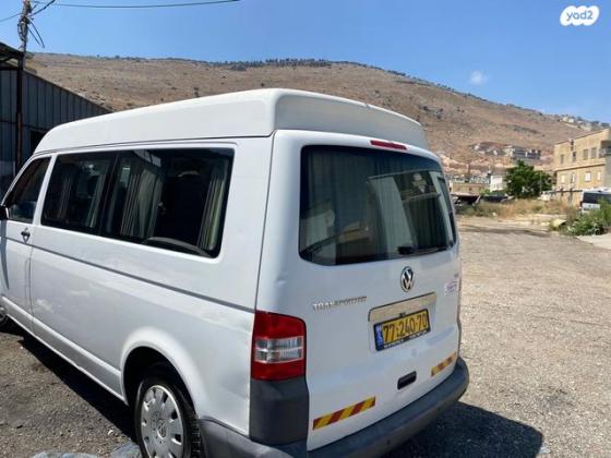 פולקסווגן טרנספורטר מסחרי/נוסעים Kombi ארוך ידני דיזל 3 מק' 3 דל' 2.0 (140 כ''ס) דיזל 2010 למכירה בכרמיאל