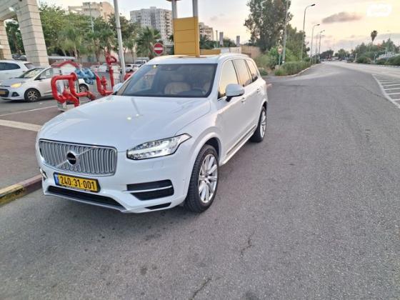 וולוו XC90 4X4 T8 Inscription היבריד אוט' 7 מק' 2.0 (407 כ"ס) היברידי חשמל / בנזין 2017 למכירה ברמלה