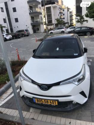 טויוטה C-HR Chic הייבריד אוט' 1.8 (98 כ"ס) בנזין 2019 למכירה בקרית גת