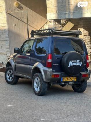 סוזוקי ג'ימני 4X4 JLX-J אוט' 1.3 (85 כ''ס) בנזין 2008 למכירה בנצרת עילית u002F נוף הגליל