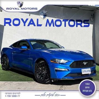 פורד מוסטנג Ecoboost קופה אוט' 2.3 (310 כ''ס) בנזין 2022 למכירה בקרית שמונה