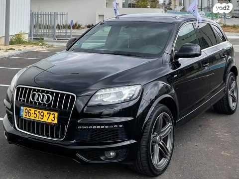 אאודי Q7 4X4 Sport Design אוט' דיזל 7 מק' 3.0 (245 כ''ס) דיזל 2012 למכירה בנתניה