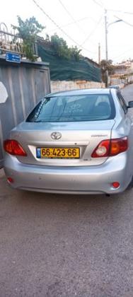 טויוטה קורולה GLI רובוטית 1.6 (124 כ"ס) בנזין 2008 למכירה בירושלים