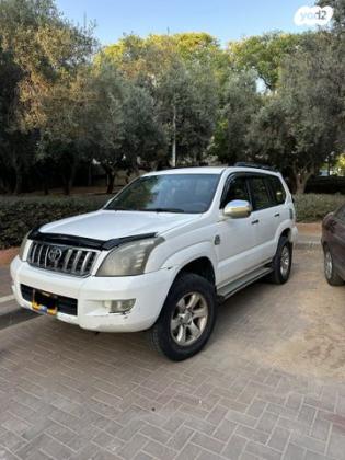 טויוטה לנד קרוזר ארוך 4X4 STD אוט' דיזל 5 מק' 3.0 (166 כ"ס) דיזל 2006 למכירה ברמת גן