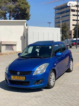 סוזוקי סוויפט GLX אוט' 1.2 (94 כ"ס) בנזין 2012 למכירה באשקלון